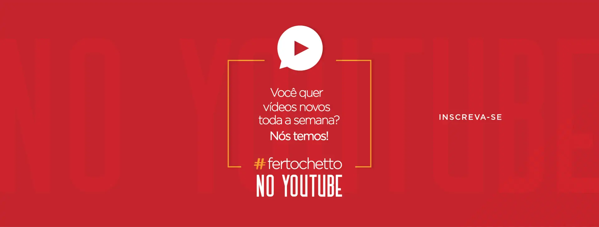 Foto do artigo YouTube Fernanda Tochetto