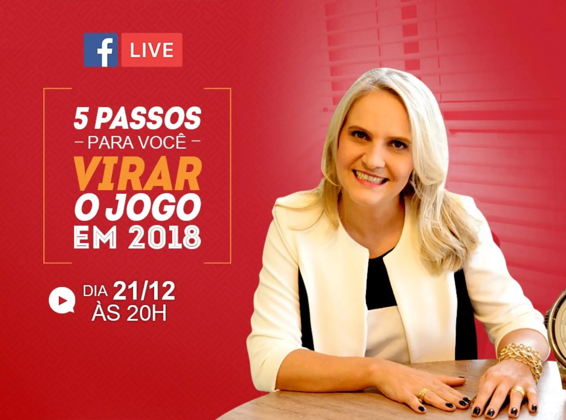 Foto do artigo Online e Gratuita: Palestra que vai mudar seu 2018
